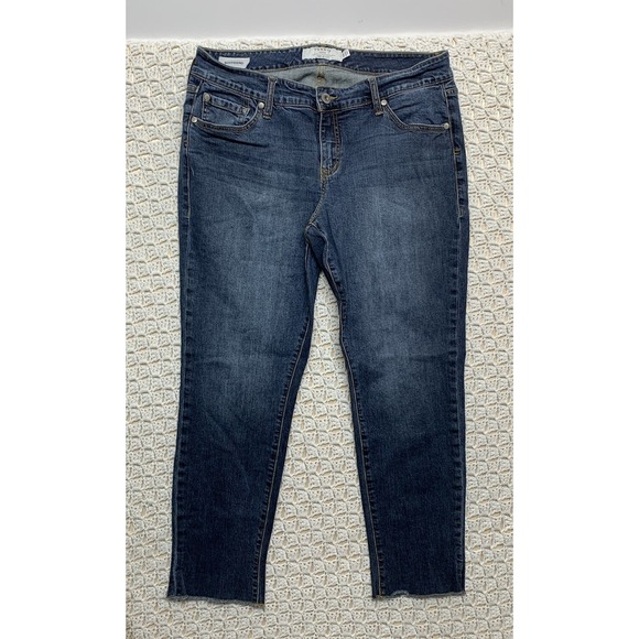 torrid Denim - Torrid Boyfriend Jeans Women‎ Sz 14  Blue Stretch Denim Fits At Fit W34 L28